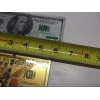 Lot of 2 Gold & Silver $100 Dollar Bill Fridge