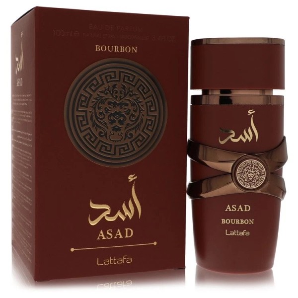 Lattafa Asad Bourbon by Lattafa Eau De Parfum Spray 3.4