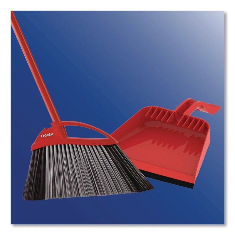 O-Cedar 168020EA PowerCorner Pet Pro Broom and Step-On Dust Pan