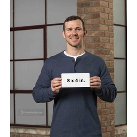 ComplianceSigns.com Mechanical Room Sign, ADA-Compliant Braille and Raised Letters, 8x4 in. White on Black Acrylic with Adhesive Mounting Strips