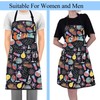 BNQL Science Apron With Pockets Science Lab Technician Gifts Apron
