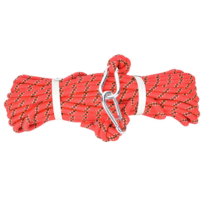 10M/32ft Outdoor Rescue Rock Climbing Rope Safety Escape Rope for