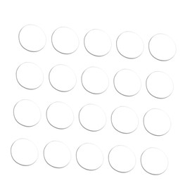 SHINEOFI 20Pcs Transparent Glass Table Bumpers Durable Rubber Spacers for Furniture Protection Non Slip Table Top Pads for Glass Marble and All Furniture Types