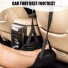 1 Pack Airplane Footstool, Foldable Hanging Footstool, Hammock, Travel Accessories,