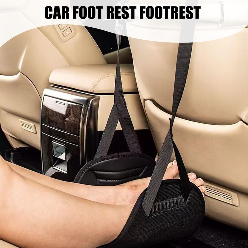 1 Pack Airplane Footstool, Foldable Hanging Footstool, Hammock, Travel Accessories,