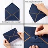50 Pack Navy Blue A6 Envelopes 4x6 Self-Adhesive V Flap
