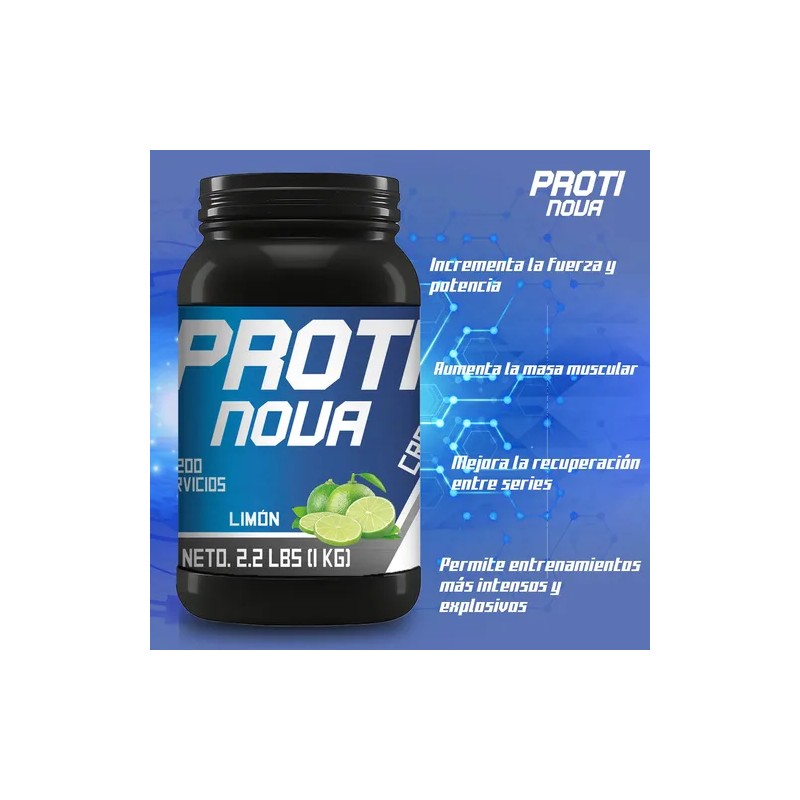 Creatina Protinova Monohidratada 1kg Glúteo Pepto France