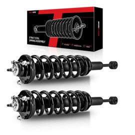 Torchbeam Premium Struts Shock Absorber Assembly for Toyota Tacoma 2005-2015, Front Left Right Complete Unit with Spring & Mount, OEM Replacement, Smooth Ride, Easy Bolt-On Installation