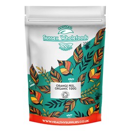 Sussex Wholefoods Organic Orange Peel 100g