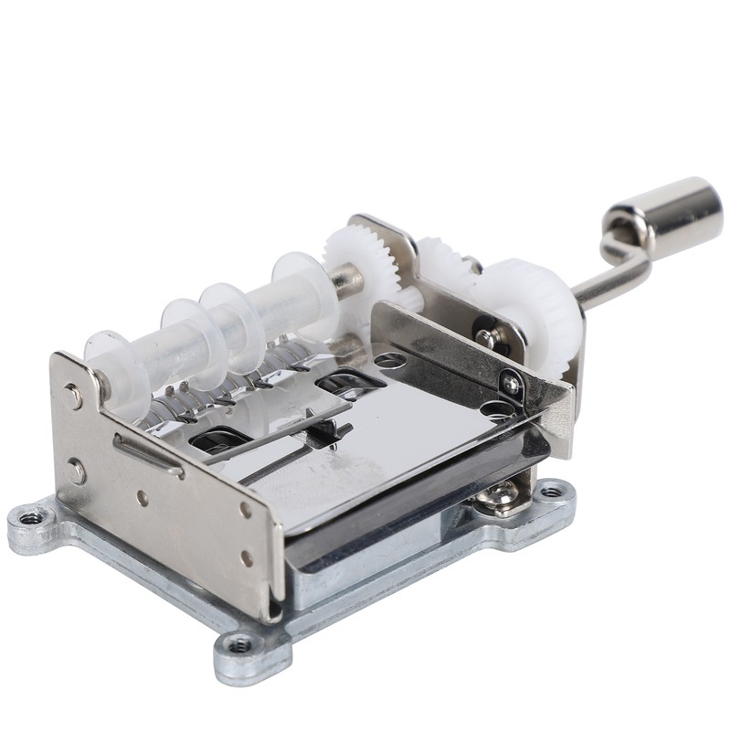 DIY Musical Box Tape Hand Crank Composing Music Movement 15
