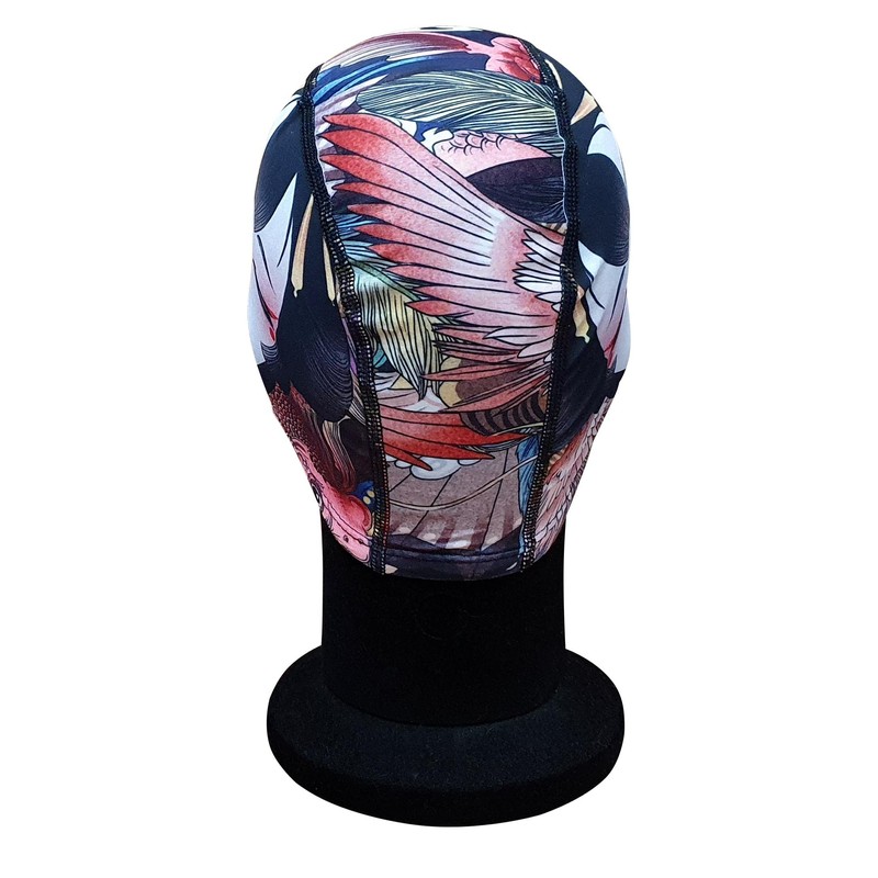 Blue Reef Stunning Asian Oriental Art Inspired Graphic Designs Spandex