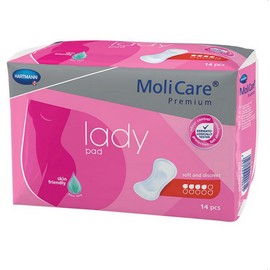 MoliCare Lady Premium 4 Drops Pad 14 Pack