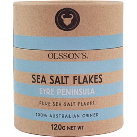 Olssons Eyre Peninsulasea Sea Salt Flakes in Canister 120 g
