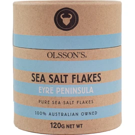 Olssons Eyre Peninsulasea Sea Salt Flakes in Canister 120 g
