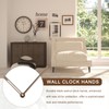 sourcing map 5 Set Wooden Clock Hands Only,Walnut Wood Clock
