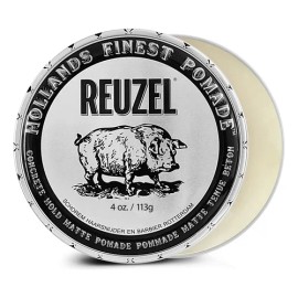 Reuzel | Concrete Hold Cera Pomada | Cera para Cabello de Hombre | Fijación Fuerte | Soluble en Agua | Sin Brillo | Cuidado del Cabello | 113g