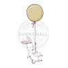 Sunnywall Wall Sticker Rabbit Rabbit Children's Room Let Your Dreams