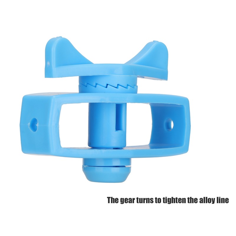 50Pcs Electric Fence Insulators ABS Electric Fence Tightener in Line