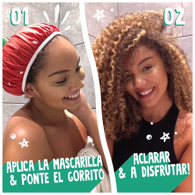 Bear Fruits Strawberry Detangling & Shine Hair Mask + Shower