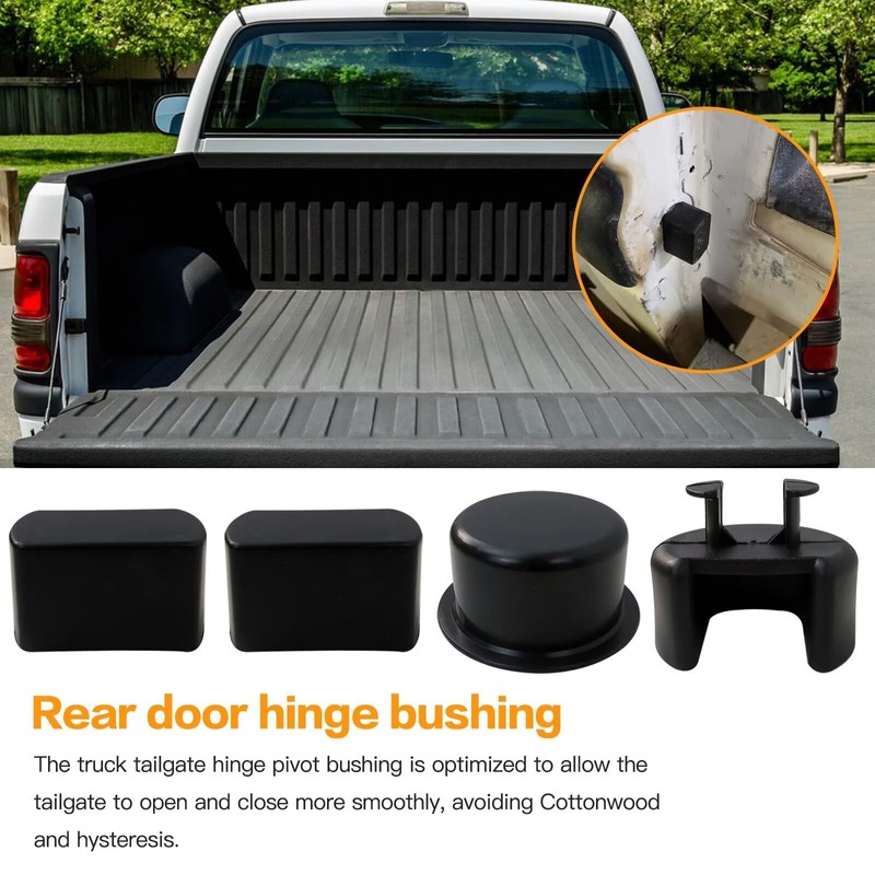 Acupress 38641 Tailgate Hinge Pivot Bushing Insert Kit Left and