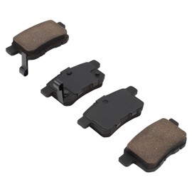 QB by QUALITY-BUILT - Ceramic Rear Brake Pads - Fits Select Models Acura TSX 2010-2009, Honda Accord 2010-2008, Accord 2012 (1000-1336C)