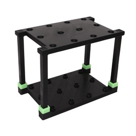 Arrow Separator Stand Arrow Rack PLA Rectangle Shape for Archery Training Accessories Black Green