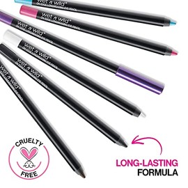wet n wild On Edge Longwearing Eye Pencil, Sapphire and Ice, 0.04 Fluid Ounce (Pack of 3)