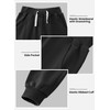VOGRYE 4 Pack Boys Sweatpants Cotton Toddler Joggers Pants with