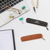 Antony Olivier Real Leather Pencil Case | Black Pen Pouch