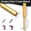 Jiozermi 12 Pcs 7/32 Inch Diamond Chainsaw Sharpener & Grinding
