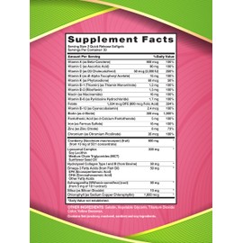 Nature's Truth Liposomal Multivitamin for Women | with Collagen | 60 Softgels | Non-GMO & Gluten Free Supplement