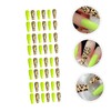 Healeved Ballerina False Nails 24pcs Long Press on Nails Full