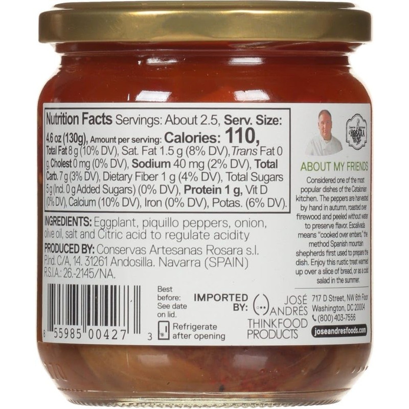 José Andrés Foods Escalivada,12.2 oz, 9 Pack