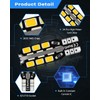 JEFLYM C921 921 912 LED RV Bulbs,Super Bright Warm White