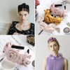 1 Piece Rose Flower Headband, Hair Band, Flower Headband, Fashionable