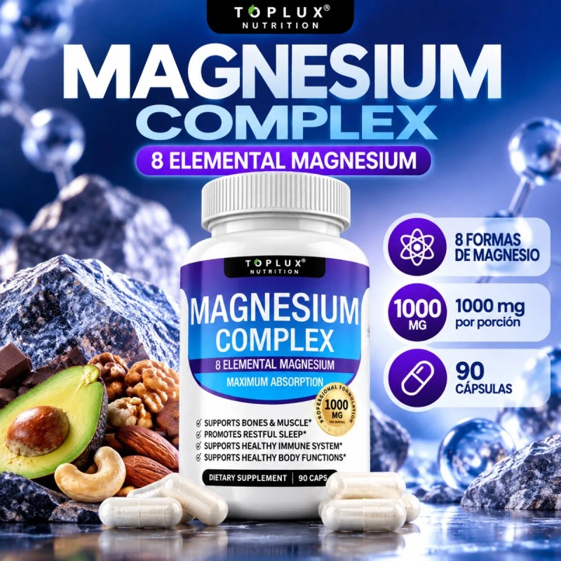 Magnesium 8 Forms Natural Supplement