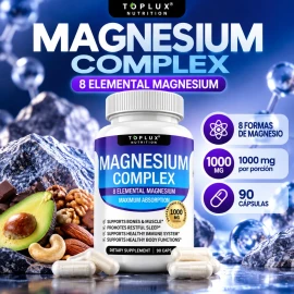 Magnesium 8 Forms Natural Supplement