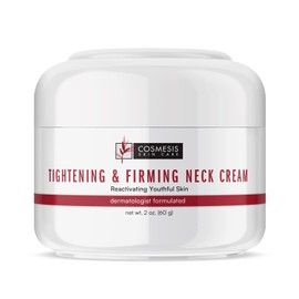Cosmesis Tightening & Firming Neck Cream - Hydrates & defends neck skin, inhibits elastin breakdown & stimulates collagen synthesis, 2 oz.