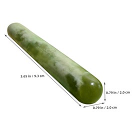 Beavorty Multipurpose Massage Acupoint Device Jade Massage Rod for Neck Shoulder and Foot Trigger Point Pressure Relief