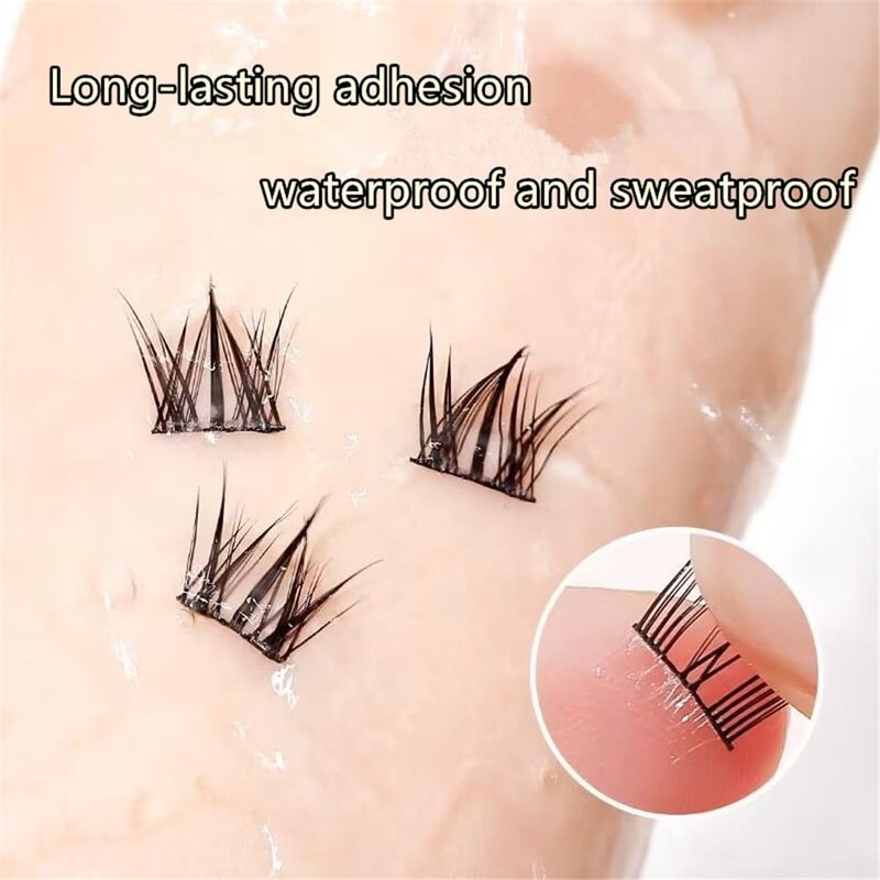 segmented Self Adhesive Eyelashes Tape（200）, Strong-Hold False Lashes Adhesive Strips