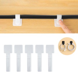 Neyiem Cable Clips, 30 Pieces, Cable Stand Velcro, Multi-functional, Cable Clips, Cable Recompression, For Home, Office, Cars, Peripheral Organization, Storage for Cable Fixers, 1.1 x 3.5 inches (2.8