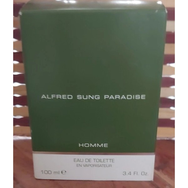 Alfred Sung Paradise 3.4oz/100mL Men's Eau de Toilette NIB