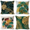 HIQE-FL Pack of 4 Cushion Covers, 45 x 45 cm,