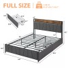 Jojoka Twin Full Queen Size Upholstered Platform Bed Frame with