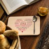Spruchreif Wooden Breakfast Board "Wortherz Oma" | High-Quality UV Print