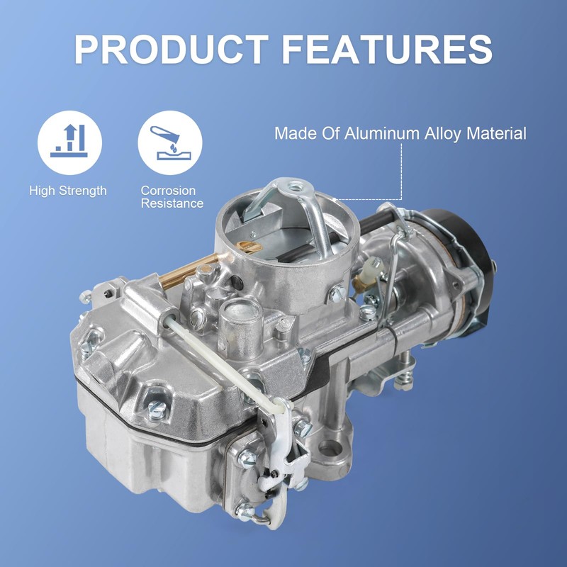 RADHLBNIU 1100 Carburetor Compatible with Ford Mustang Falcon 170 200