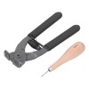 Leather Silent Pliers 4mm 2 Teeth Leather Pliers Rhombus Awl