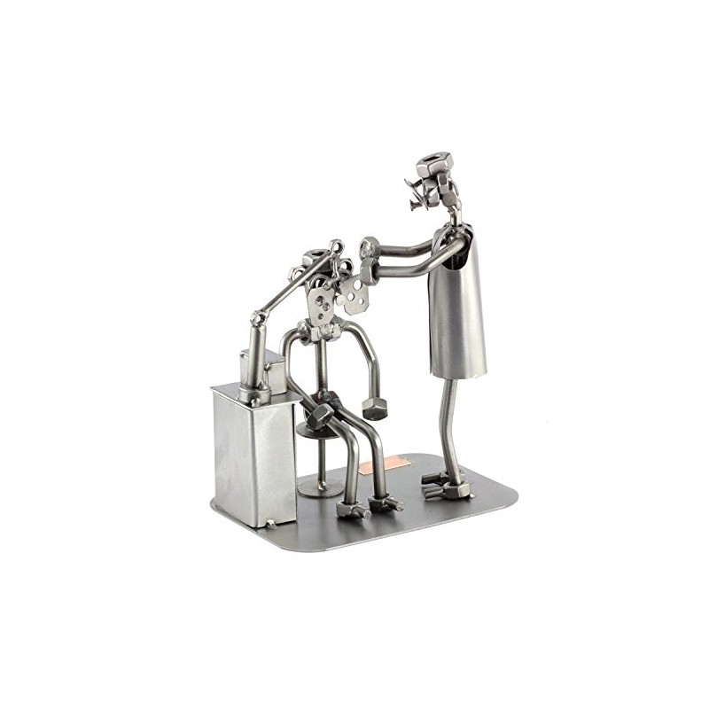 Steelman24 I Nuts and bolts sculpture Oculist I Handmade ornaments