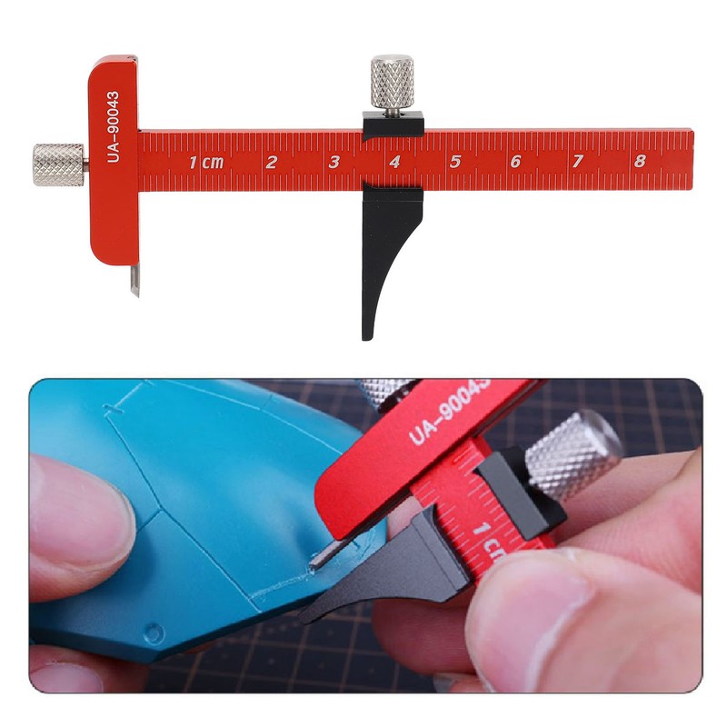 Sliding Gauge T Square Marking Ruler Aluminum Alloy Vernier Caliper
