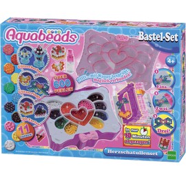 Aquabeads 30249 Heart Boxes Craft Kit